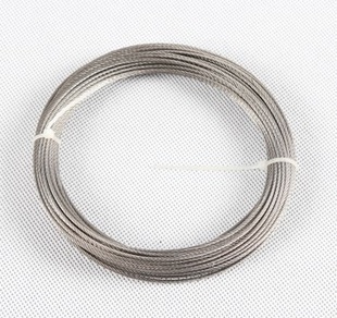 金属丝绳-厂家供应升降晾衣架钢丝绳晒衣架配件晾衣架2mm304不锈钢钢丝绳-金属.